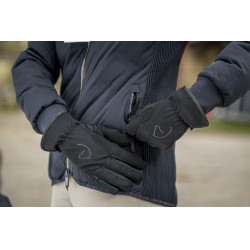 Guantes Equi-Theme Flocon Negro