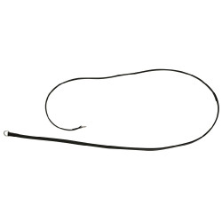 Riendas de gogue cuero Riding World Negro