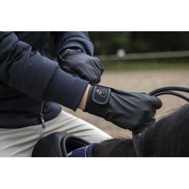 Guantes de concurso Pro Series Piaffer Negro