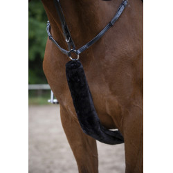 Forro pechopetral Equi-Theme Teddy Negro