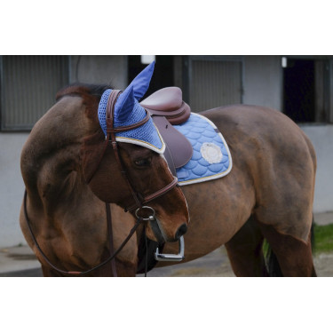Bonete anti-moscas Equithème Denim Bonete anti-moscas Equithème Denim