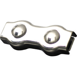 Empalme cuerda Lacmé inox Ø 6 mm por 5 Empalme cuerda Lacmé inox Ø 6 mm por 5