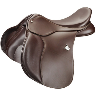 Silla uso general Bates Cair® con borrén cuadrado Castaño