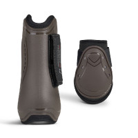 Horze Conjunto de Protectores de Tendones y Menudillos Armour Marrón oscuro