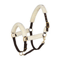  Marron foncé / blanc cassé
