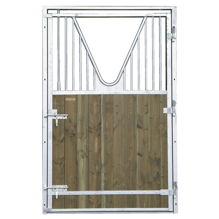 Puerta de box pino Douglas 1.37M con bisagras