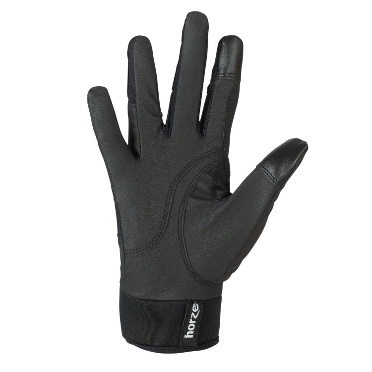 Horze Guantes de Equitación Elástico con Puños de Neopreno para Mujer Horze Guantes de Equitación Elástico con Puños de Neopreno para Mujer