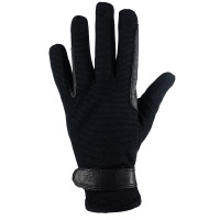 Horze Guantes de Invierno para Mujer Negro