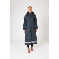 Impermeable Horze Hazel para mujer largo con aberturas Impermeable Horze Hazel para mujer largo con aberturas