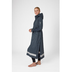 Impermeable Horze Hazel para mujer largo con aberturas Impermeable Horze Hazel para mujer largo con aberturas