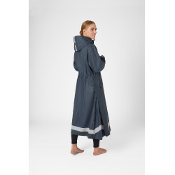 Impermeable Horze Hazel para mujer largo con aberturas Impermeable Horze Hazel para mujer largo con aberturas