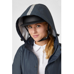 Impermeable Horze Hazel para mujer largo con aberturas Impermeable Horze Hazel para mujer largo con aberturas
