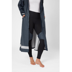Impermeable Horze Hazel para mujer largo con aberturas Impermeable Horze Hazel para mujer largo con aberturas