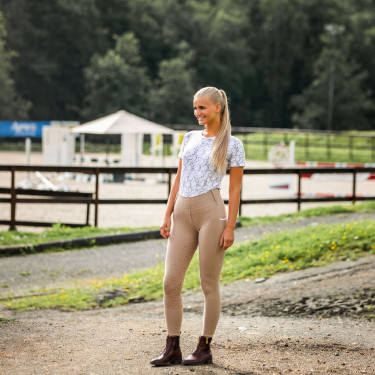 Botas de cuero Horze Jodhpur Highgate Paddock para mujer Castaño Marr&amp;oacute;n