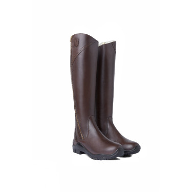 Botas forradas de cuero Horze Aspen para mujer