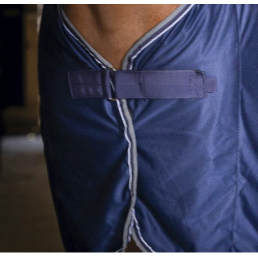 Manta Equi-Theme Microfleece estándar Azul marino