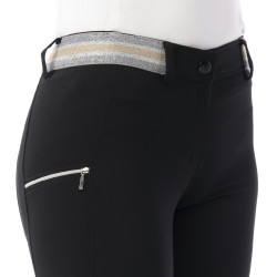 Pantalón Equitheme Lor culera de silicona Negro