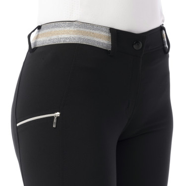 Pantalón Equitheme Lor culera de silicona Negro