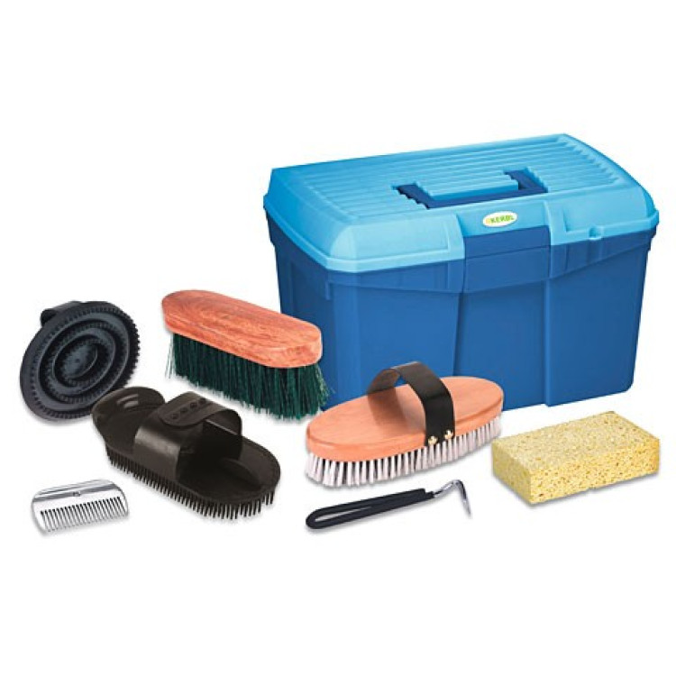 Caja de limpieza 7 piezas Kerbl