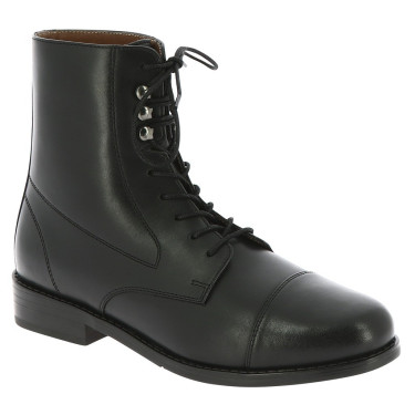 Botas de cordones Equithème Deauville Negro