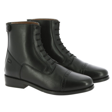 Botas con cordones y cremallera Equithème Deauville Negro Botas con cordones y cremallera Equithème Deauville Negro