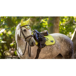 Orejera anti moscas LeMieux Loire Kiwi Kaki