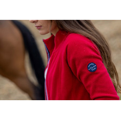 Chaqueta polar Equithème Lena Cereza Rojo Chaqueta polar Equithème Lena Cereza Rojo