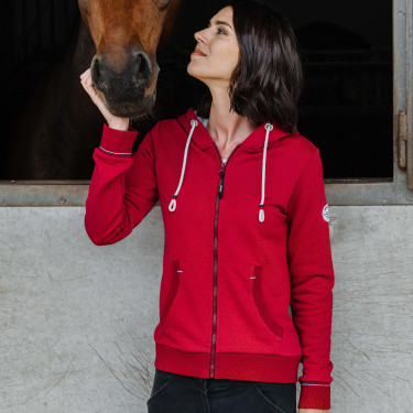 Sudadera con cremallera Equithème Courtney Sudadera con cremallera Equithème Courtney