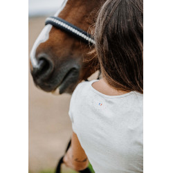 Camiseta Equithème Anna Crema Beige Camiseta Equithème Anna Crema Beige