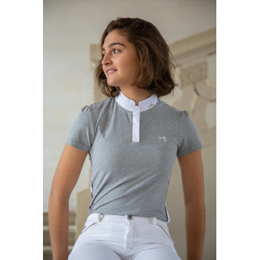 Polo de concurso Pénélope Moon Gris