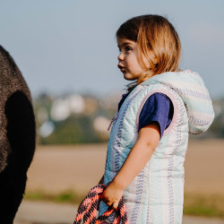Equithème Mady Chaqueta reversible Azul marino