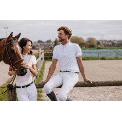 Polo Equithème Vilamoura de manga corta Polo Equithème Vilamoura de manga corta