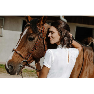 Polo Equithème Vilamoura de manga corta Polo Equithème Vilamoura de manga corta