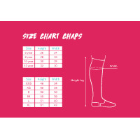 Mini Chaparreras Profesionales de Equitación Imperial Negro Mini Chaparreras Profesionales de Equitación Imperial Negro