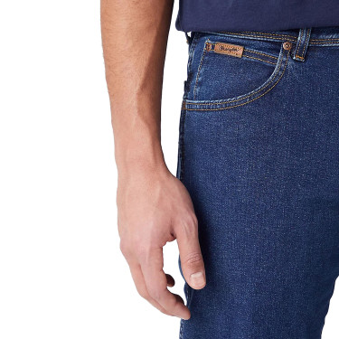 Vaquero hombre Wrangler Texas stretch oscuro Vaquero hombre Wrangler Texas stretch oscuro