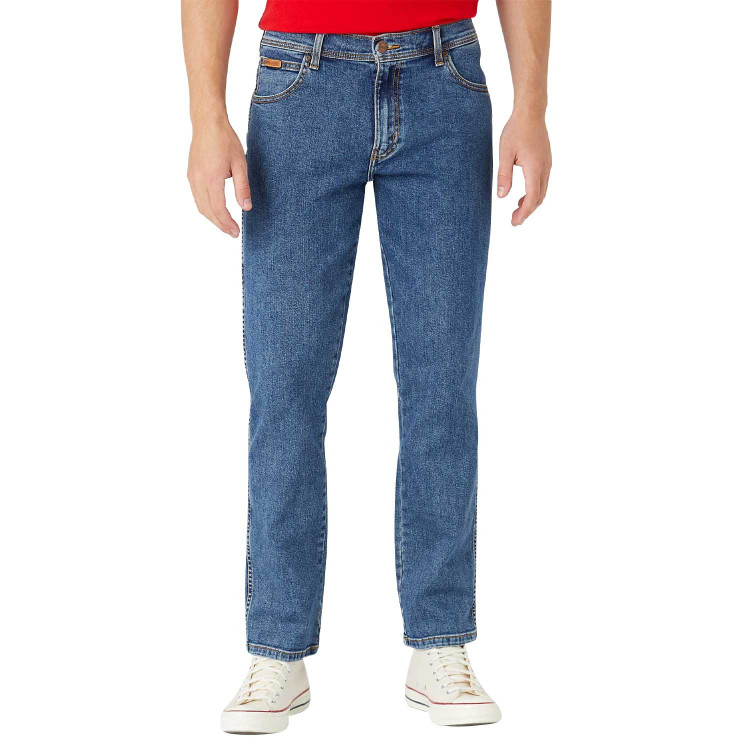 Vaquero hombre Wrangler Texas elástico lavado Vaquero hombre Wrangler Texas elástico lavado