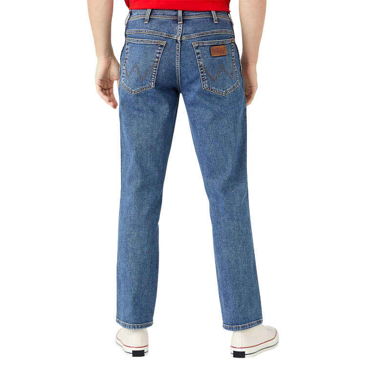 Vaquero hombre Wrangler Texas elástico lavado Vaquero hombre Wrangler Texas elástico lavado