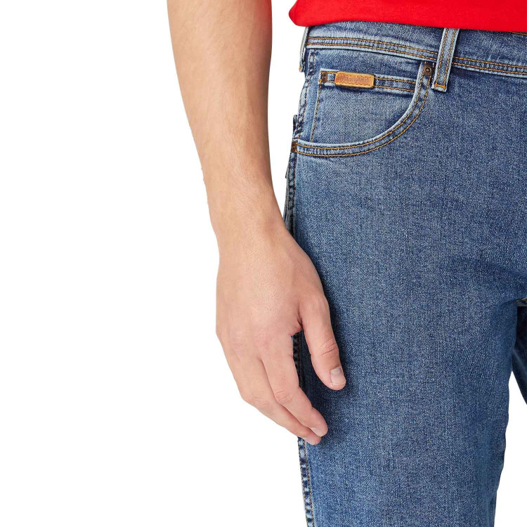 Vaquero hombre Wrangler Texas elástico lavado Vaquero hombre Wrangler Texas elástico lavado