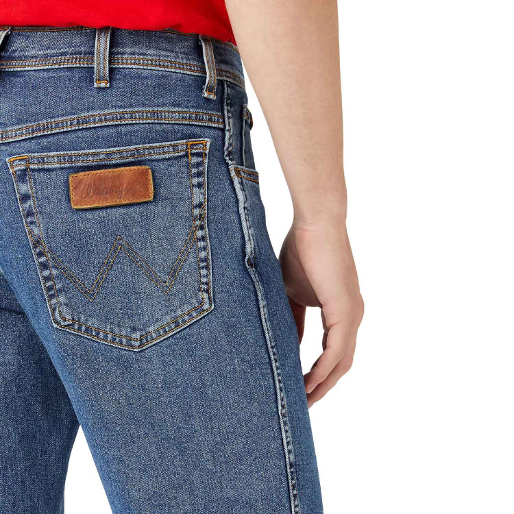 Vaquero hombre Wrangler Texas elástico lavado Vaquero hombre Wrangler Texas elástico lavado