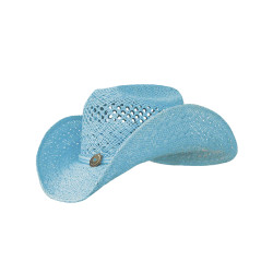 Sombrero de paja occidental colorido para mujer Tombstone Sombrero de paja occidental colorido para mujer Tombstone