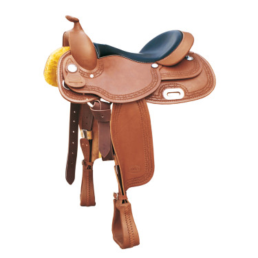 Silla western Pool's Regular Reiner 1010 Coñac Marr&amp;amp;amp;oacute;n