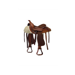 Silla Prime Lakota con asiento de ante Castaño Marrón Silla Prime Lakota con asiento de ante Castaño Marrón