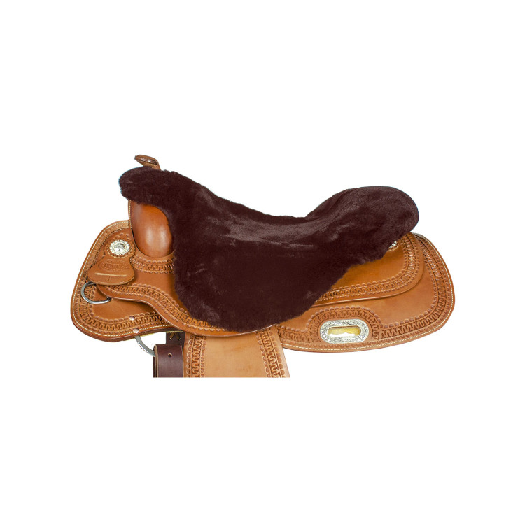 Funda de asiento western de oveja Umbria Equitazione Funda de asiento western de oveja Umbria Equitazione