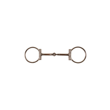 Mors western en D de acero inoxidable de Pool con inserciones de cobre