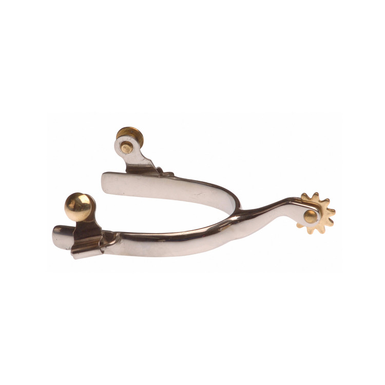 Espuelas western Lakota de acero inoxidable con rueda