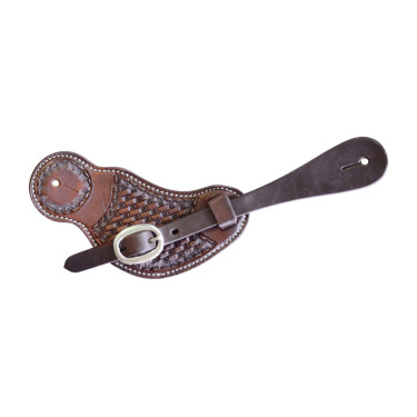 Correas para espuelas Pool's wide 15-672 Castaño Marr&amp;amp;amp;oacute;n