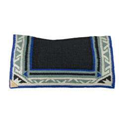 Manta de montar western Pool's Star-pro de lana 38 x 34 cm RN2-LTD Multicolor