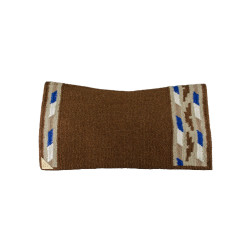 Manta de montar western Pool's Star-pro de lana 38 x 34 cm RN5-LTB Multicolor