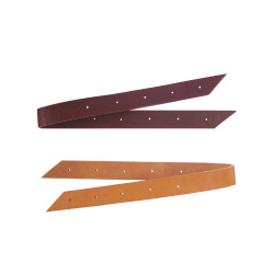 Sanglón de cuero corto Lakota Off billet para cincha western Sanglón de cuero corto Lakota Off billet para cincha western