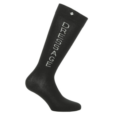 Calcetines EQUITHÈME Dressage Negro / blanco